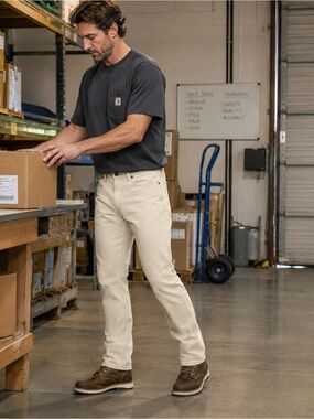 TRENDING Levi’s 513 Slim Straight Beige Khaki Jeans Men’s31x32 Y2K Neutral Denim